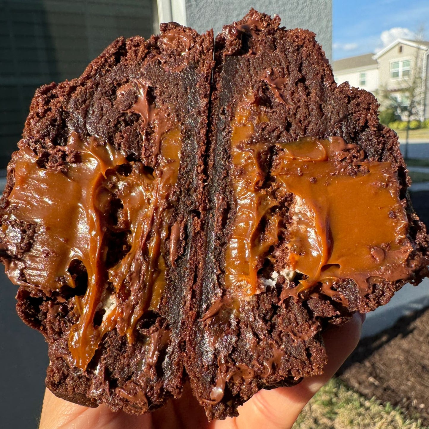 Choco Caramel Cookie