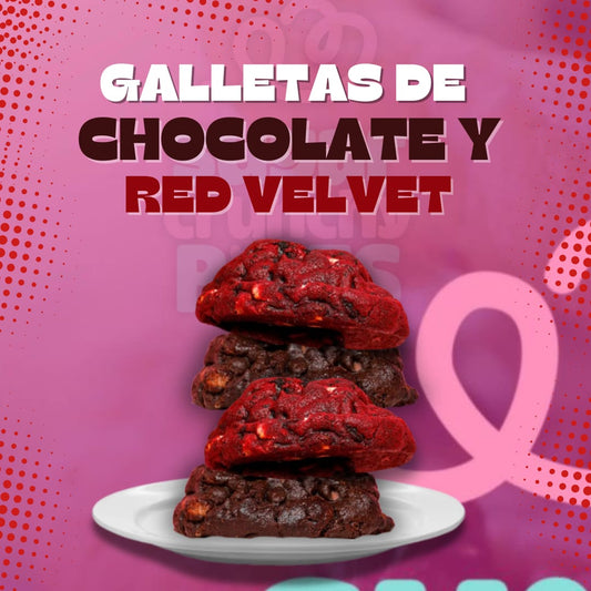 Curso Online de Cookies Red Velvet y Especial de Chocolate