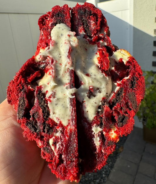 Red Velvet Cookie and Cream