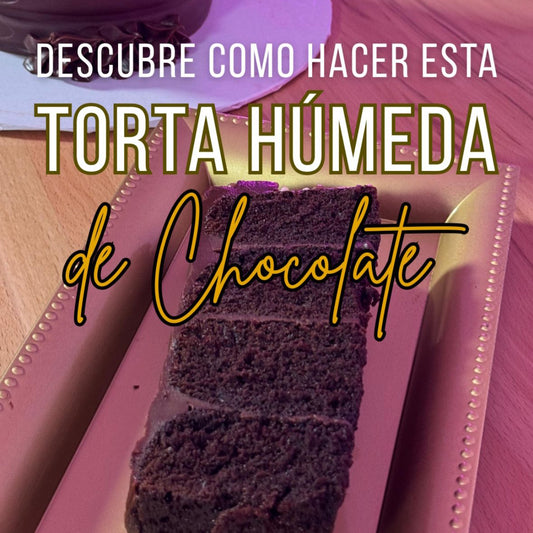 Clase Online Torta Humeda de Chocolate